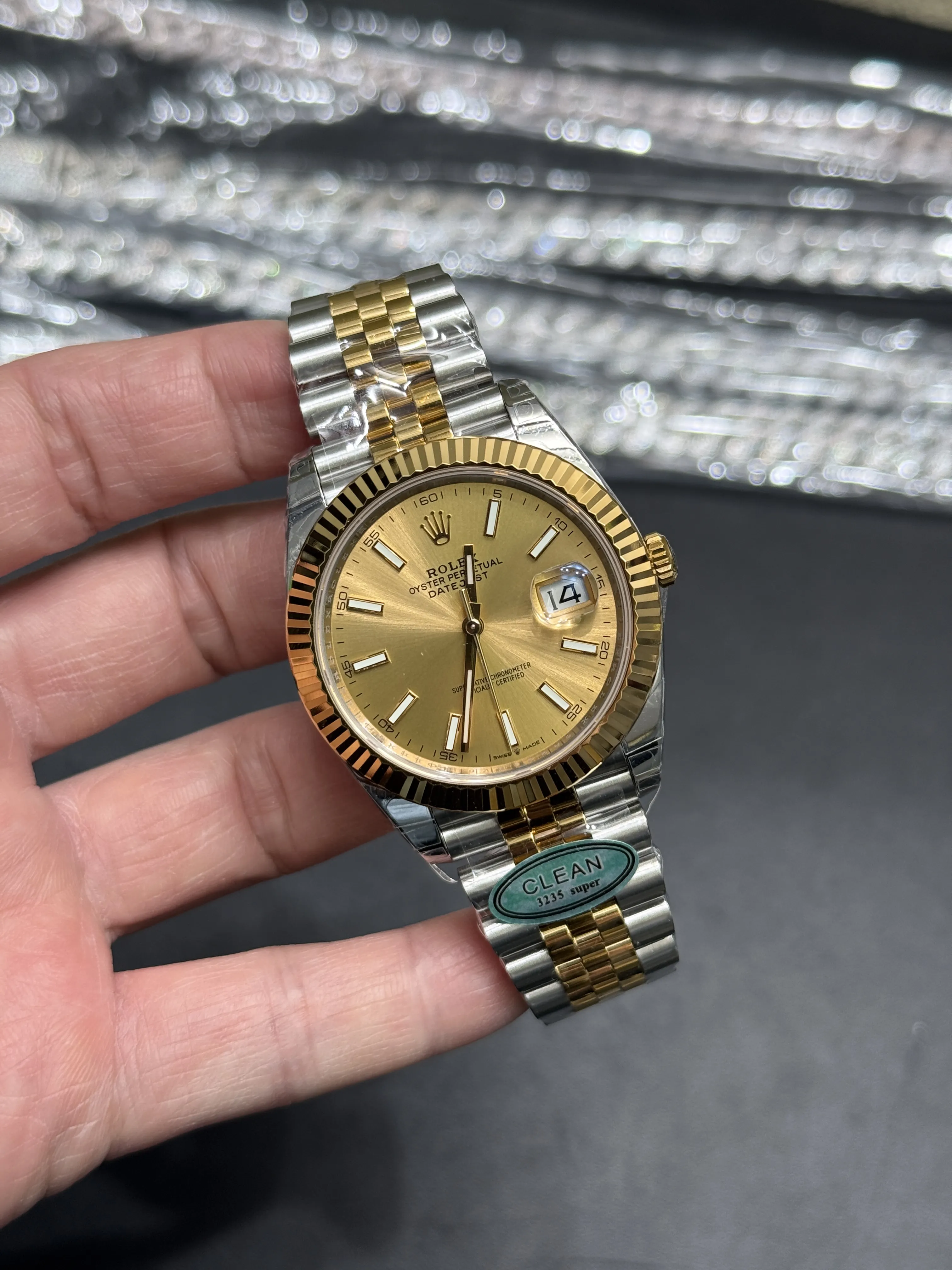 Datejust 41mm Two-Tone Automatic Watch D398319373 — view 2