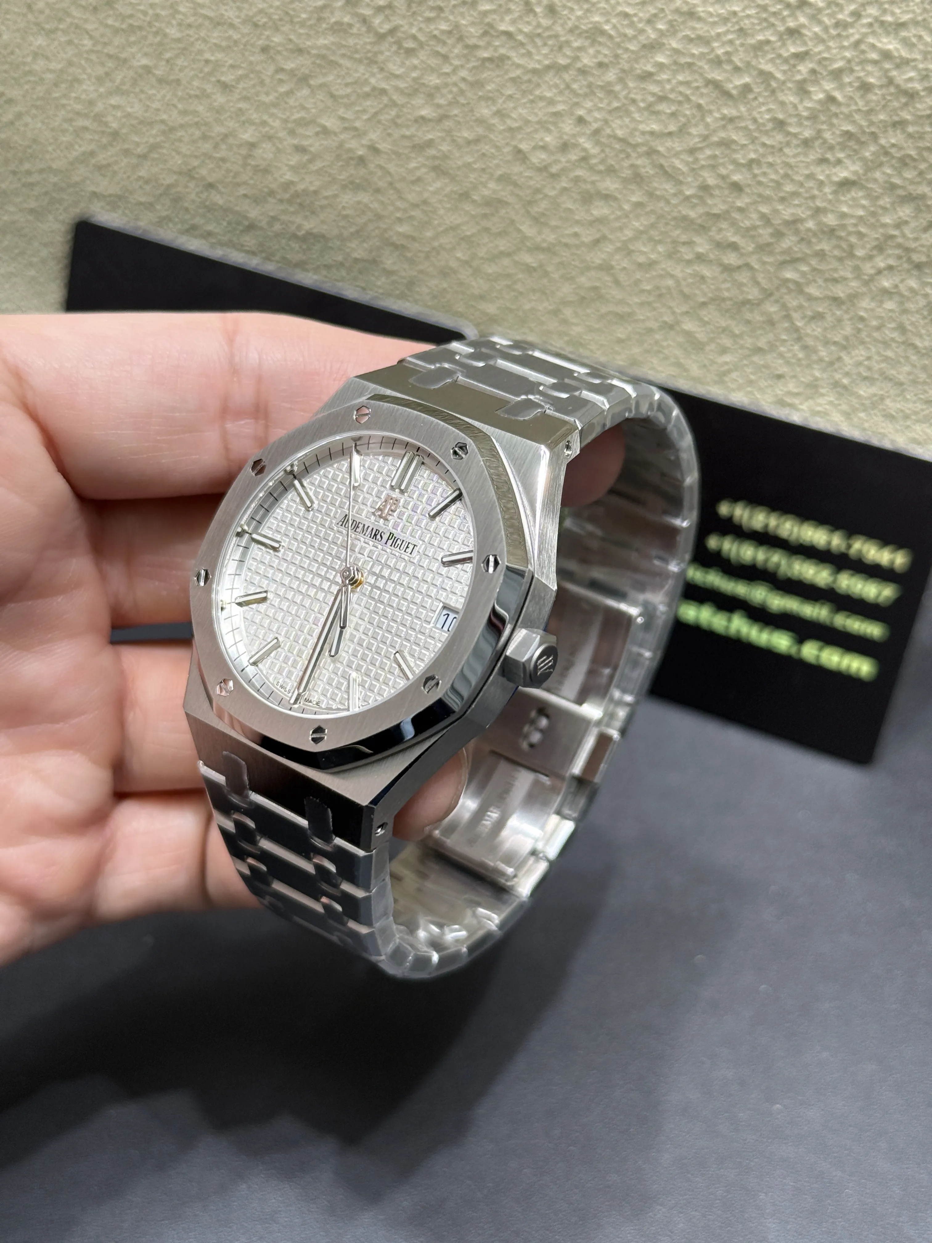 Royal Oak 15500 Automatic 41mm Watch D444219384 — view 5