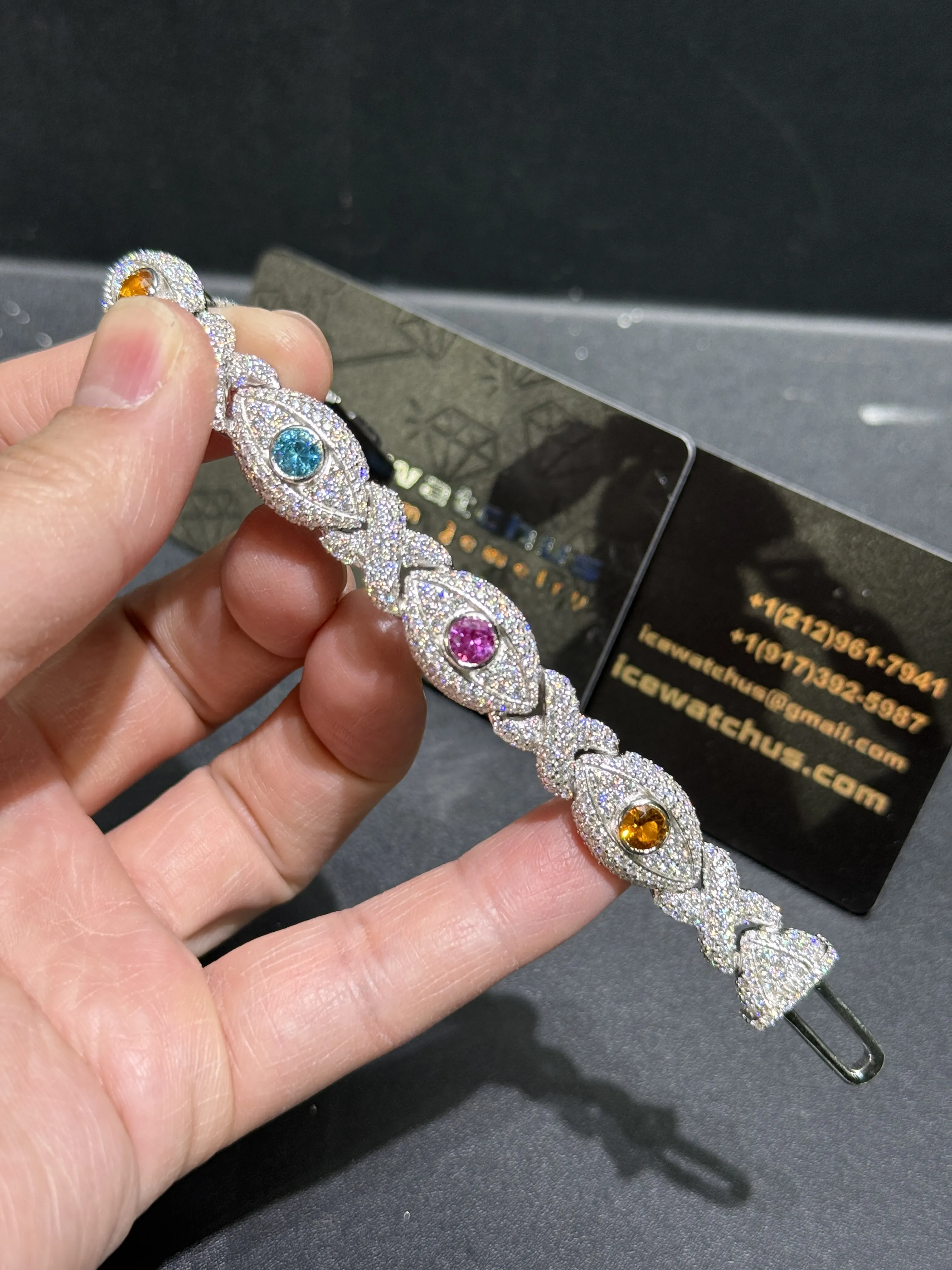 0134 925 Slive Moissanite Bracelets D472519368 — view 2