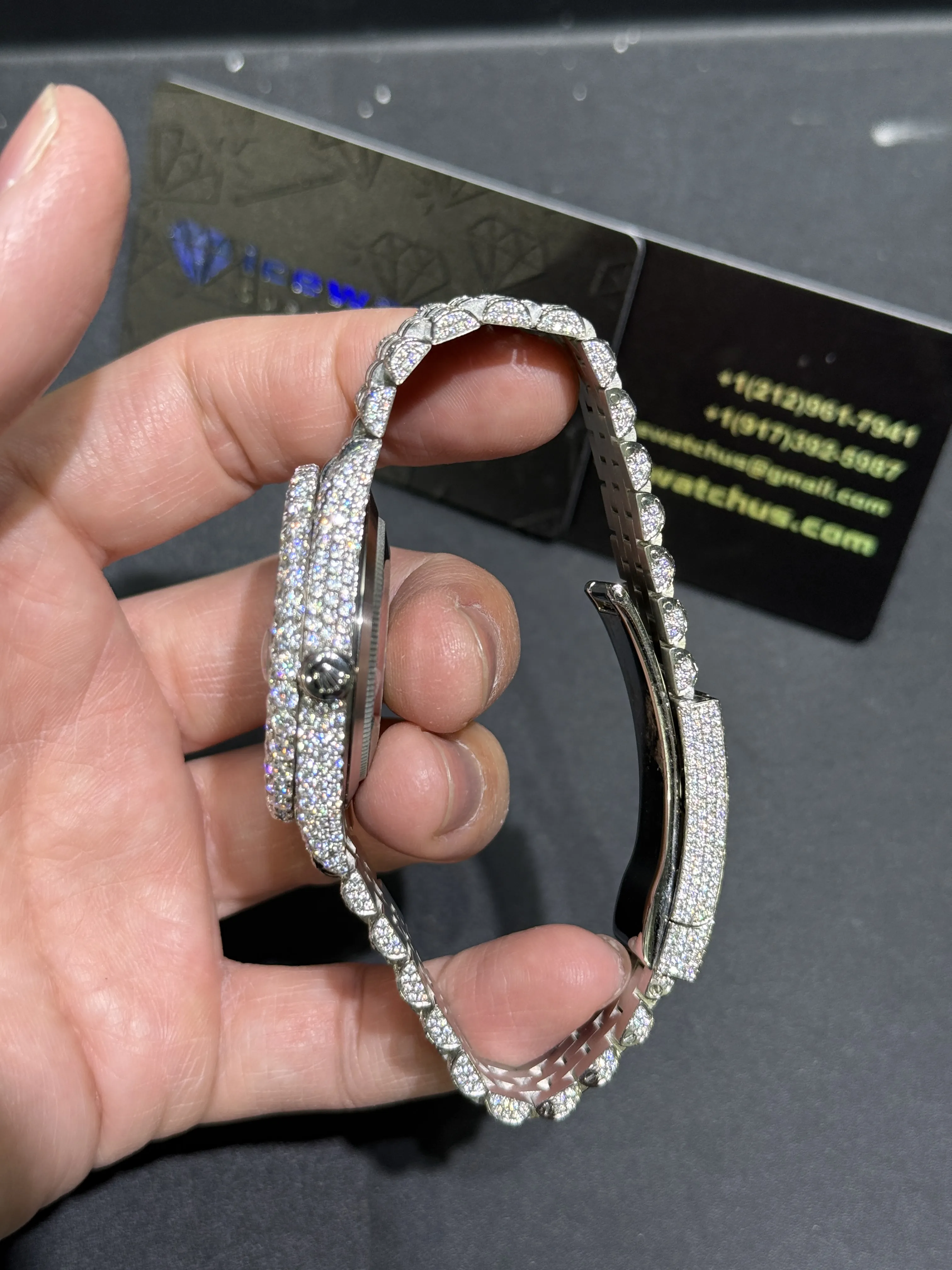 Datejust 41mm Icedout Pavé Watch D1147519366 — view 6