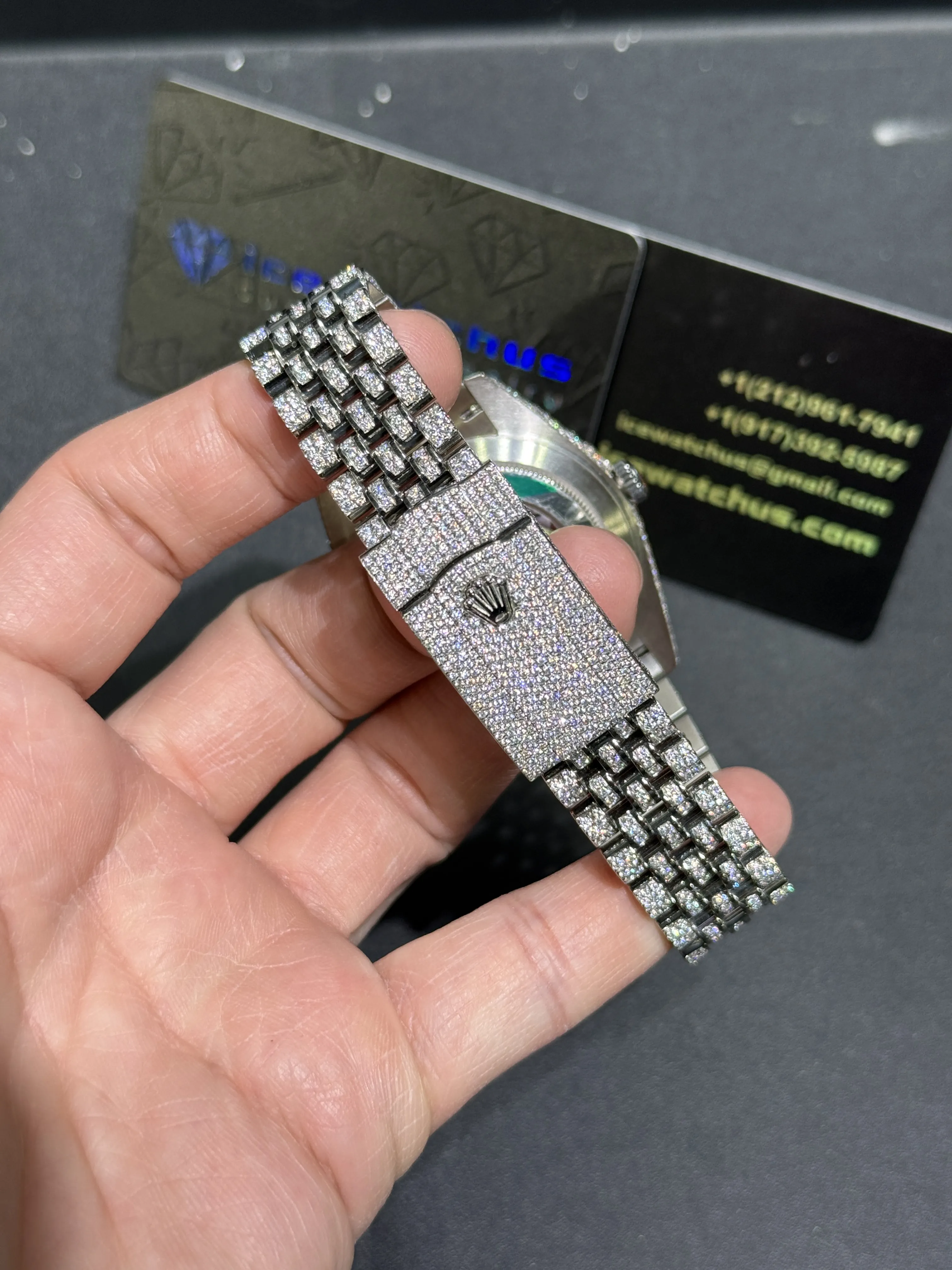 Datejust 41mm Icedout Pavé Watch D1147519366 — view 8
