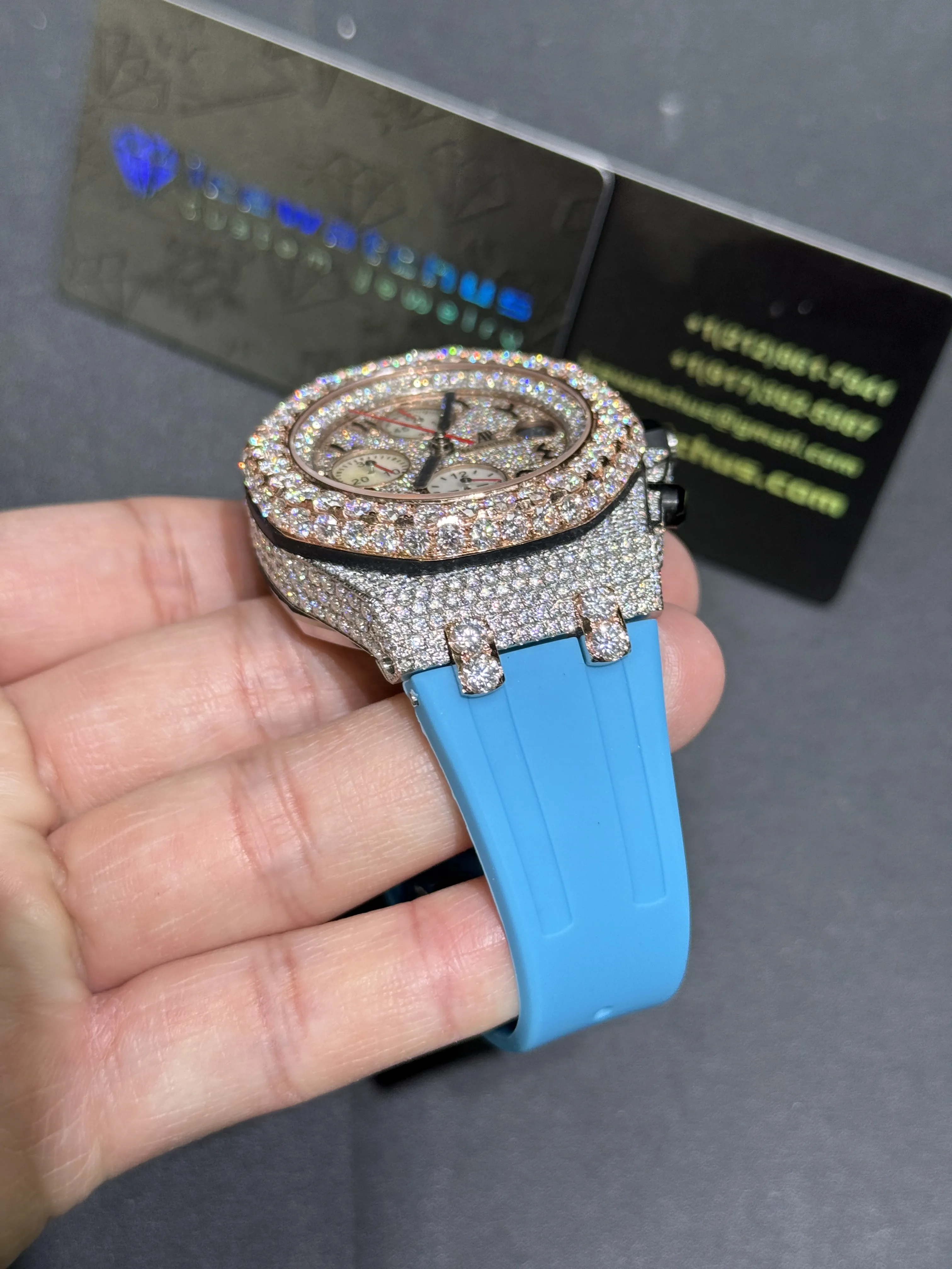 Royal Oak Offshore Icedout Chronograph Watch D877519367 — view 5