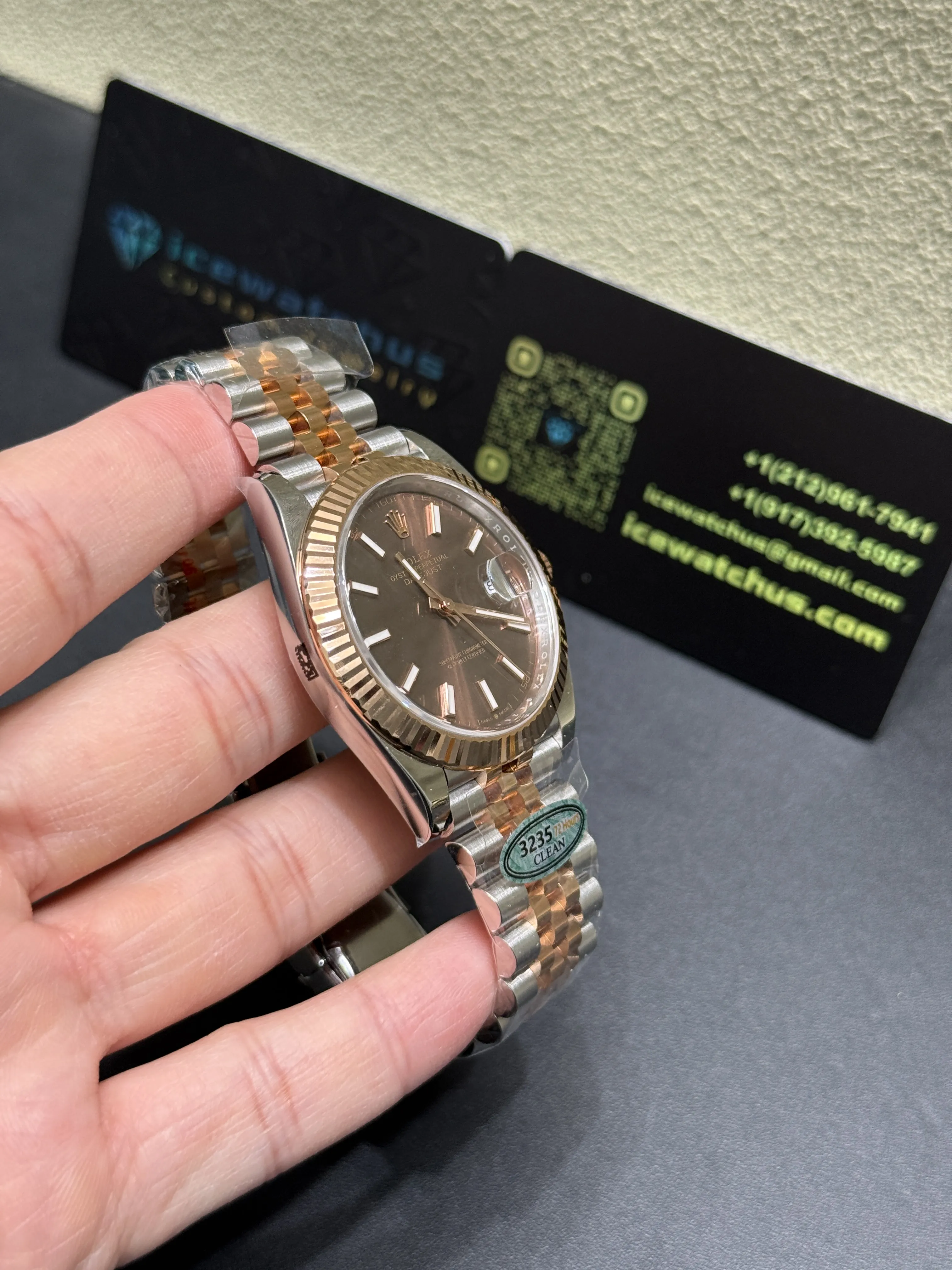 Datejust 41mm Two-Tone Automatic Watch D398319386 — view 3