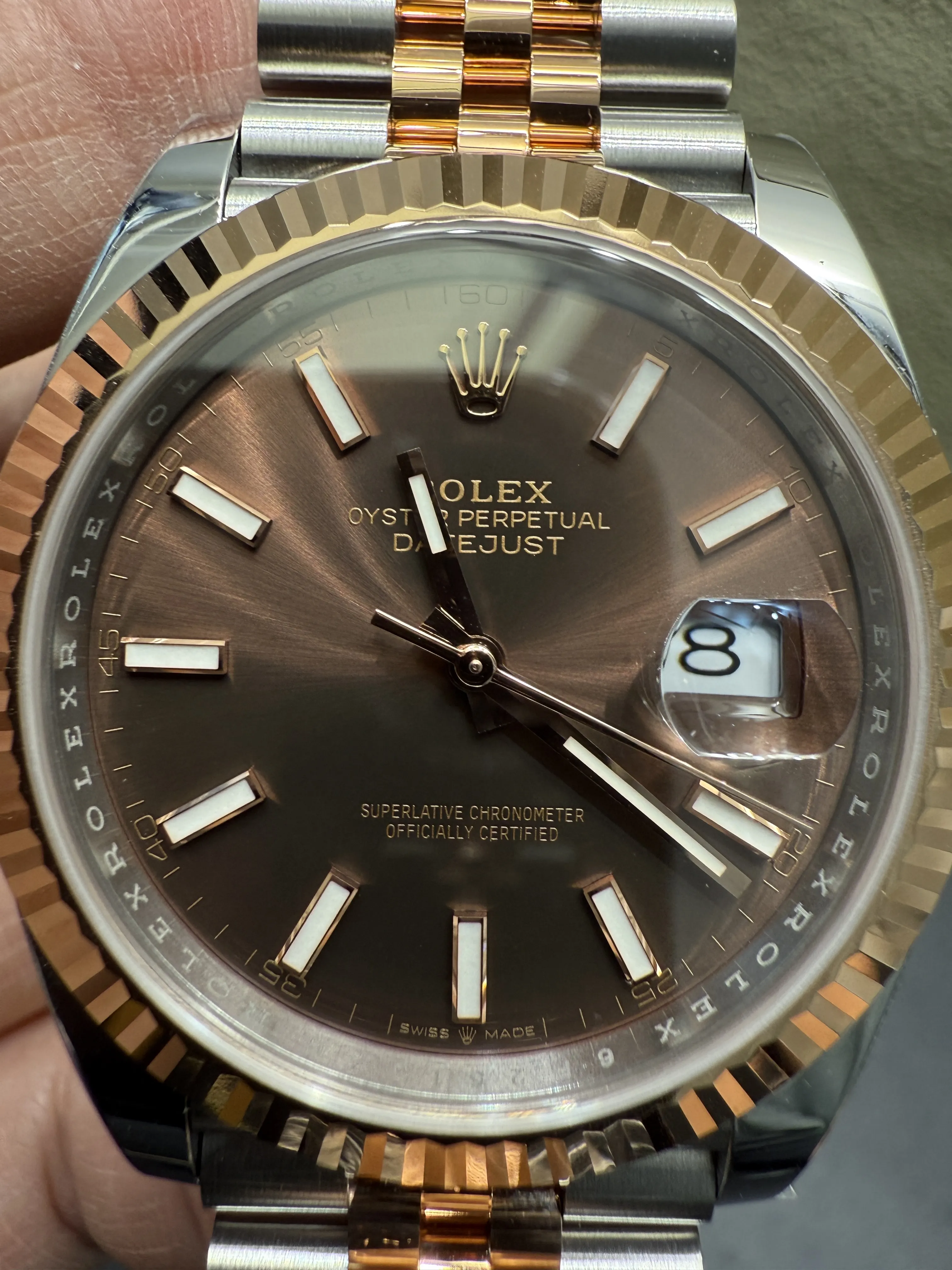 Datejust 41mm Two-Tone Automatic Watch D398319386 — view 11