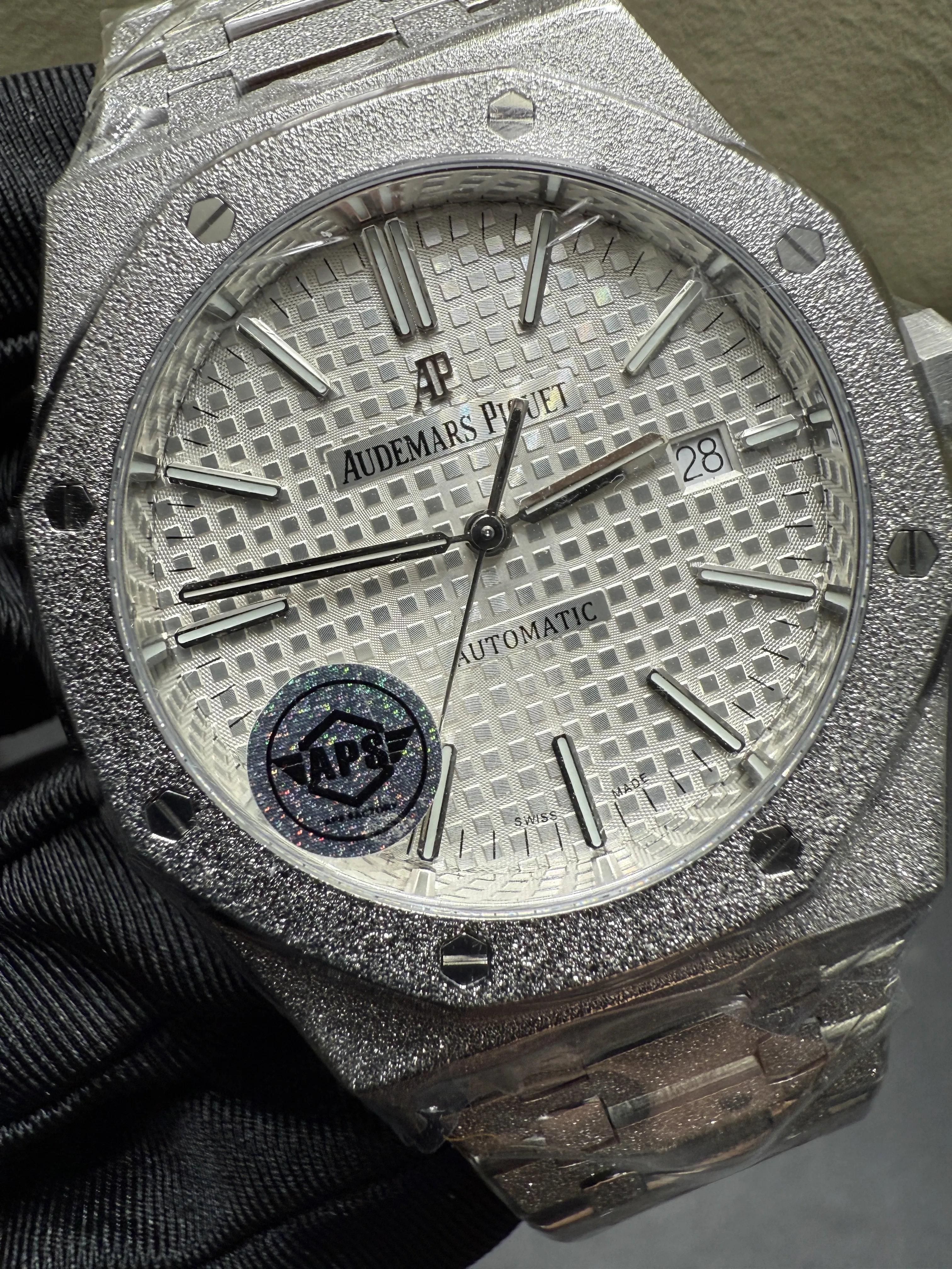 Royal Oak 15400 Frosted Gold Automatic Watch D450919378 — view 10