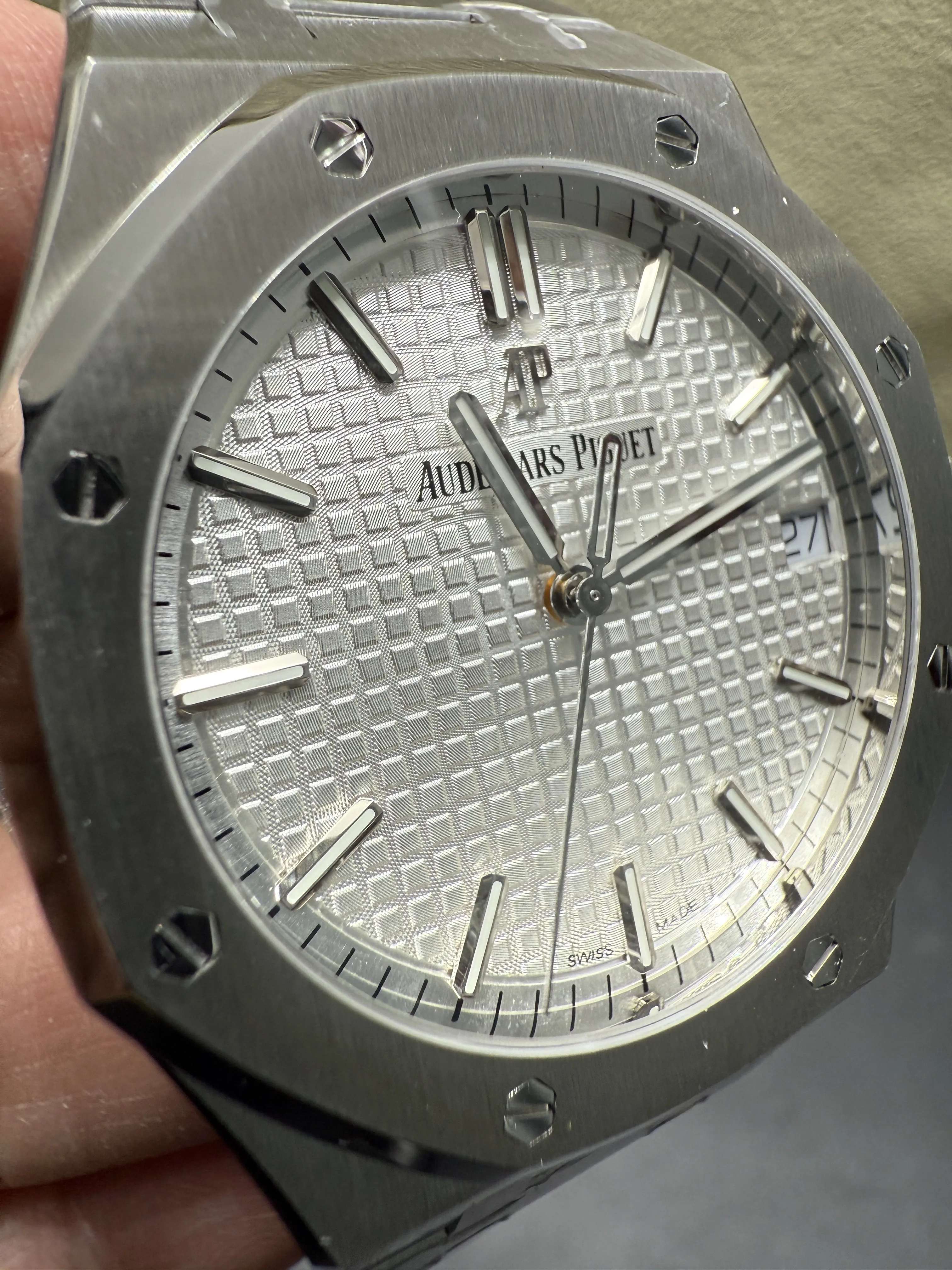 Royal Oak 15400 Stainless Steel Watch D444219379 — view 9
