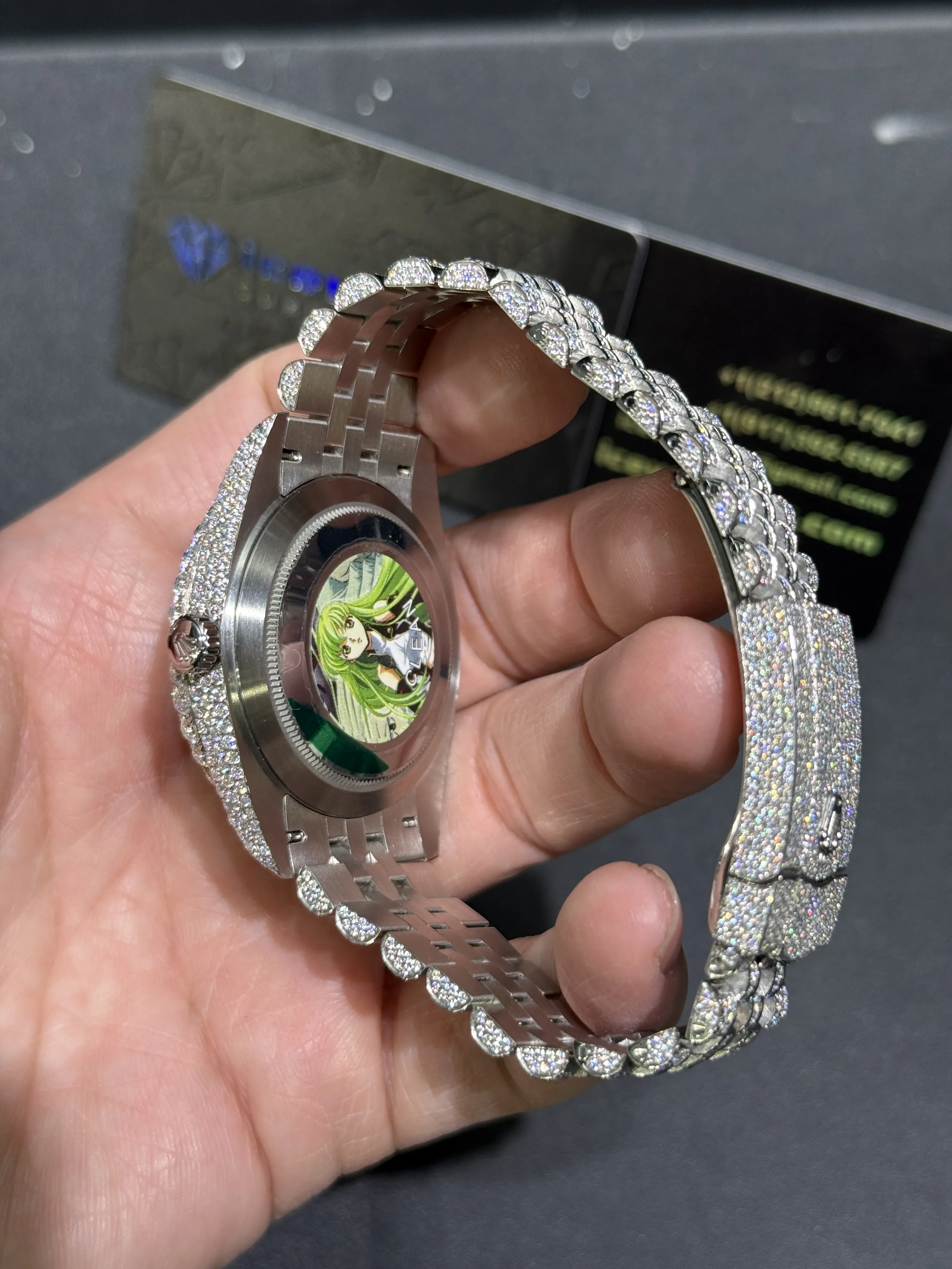 Datejust 41mm Icedout Pavé Watch D1147519366 — view 7