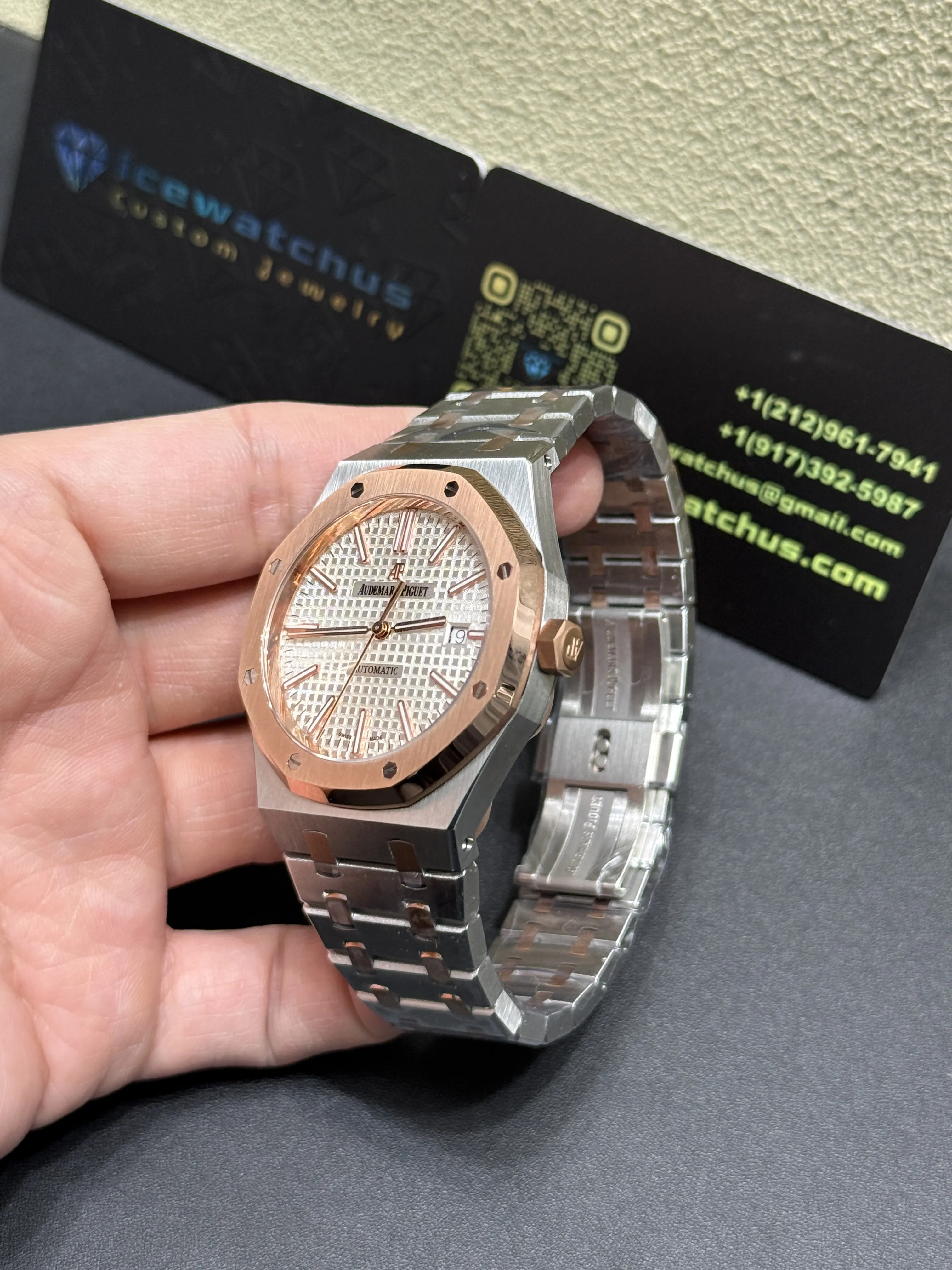 Royal Oak 15400 Two-Tone Automatic Watch D450919387 — view 5
