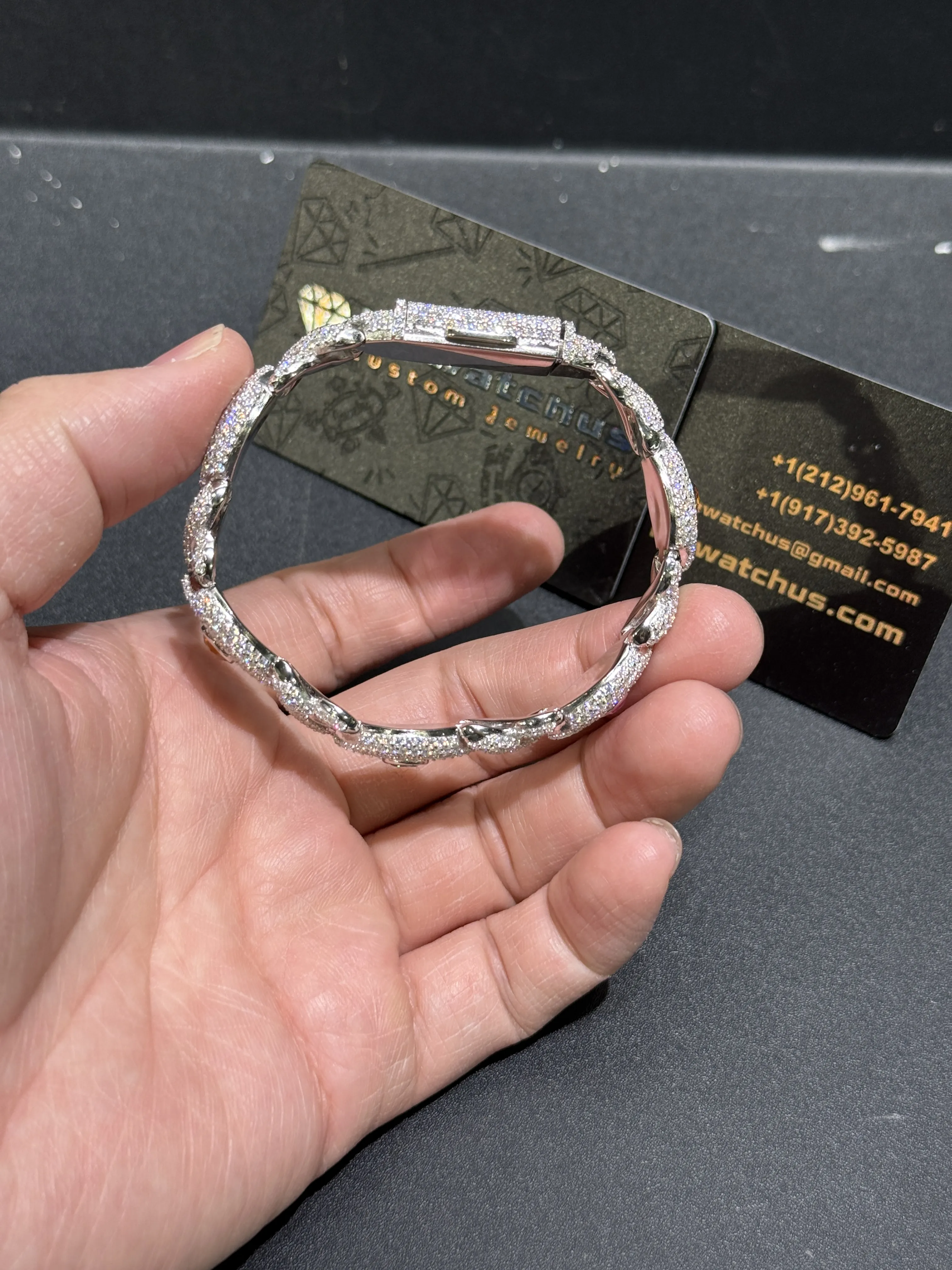 0134 925 Slive Moissanite Bracelets D472519368 — view 9