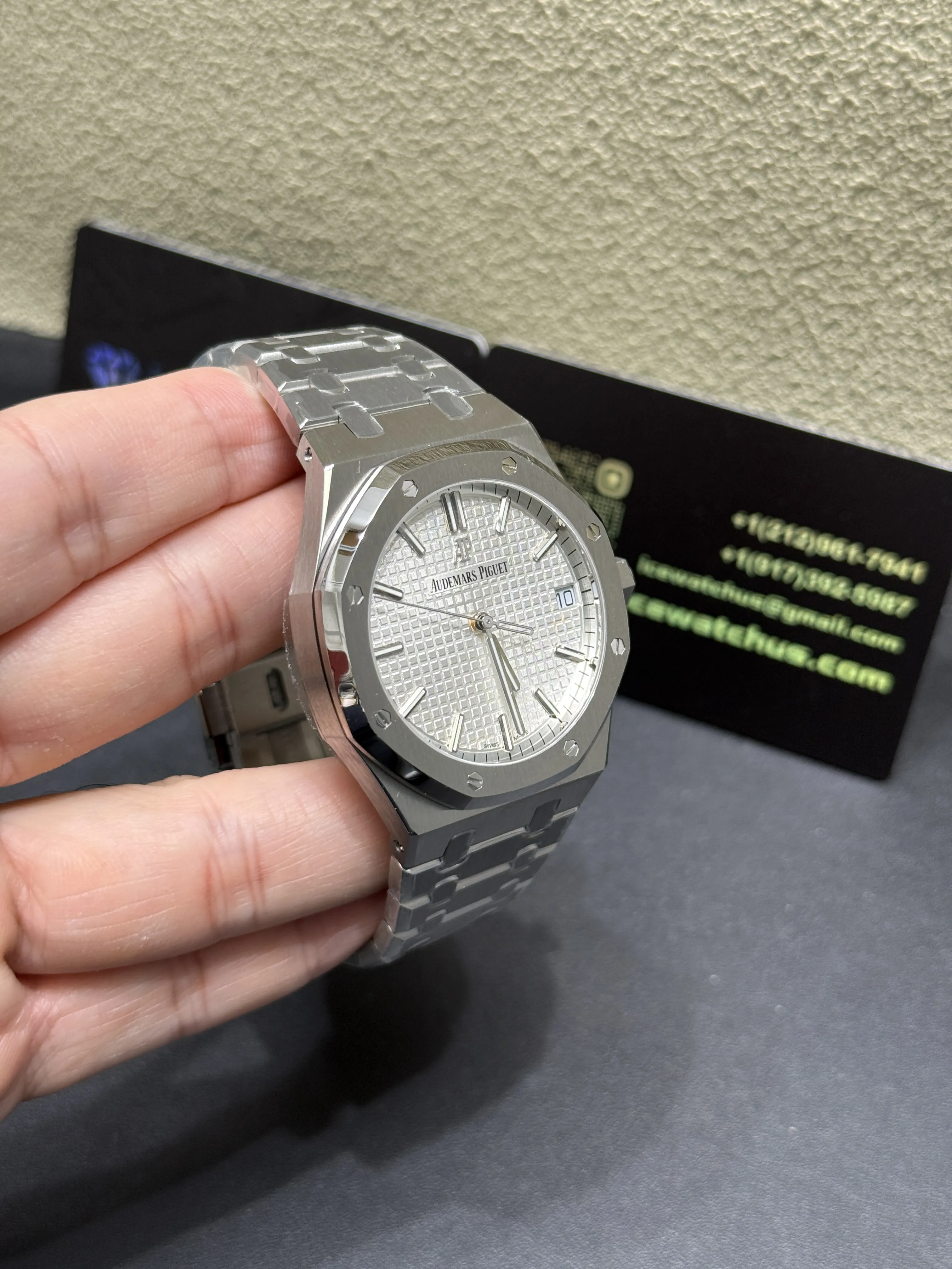 Royal Oak 15500 Automatic 41mm Watch D444219384 — view 4