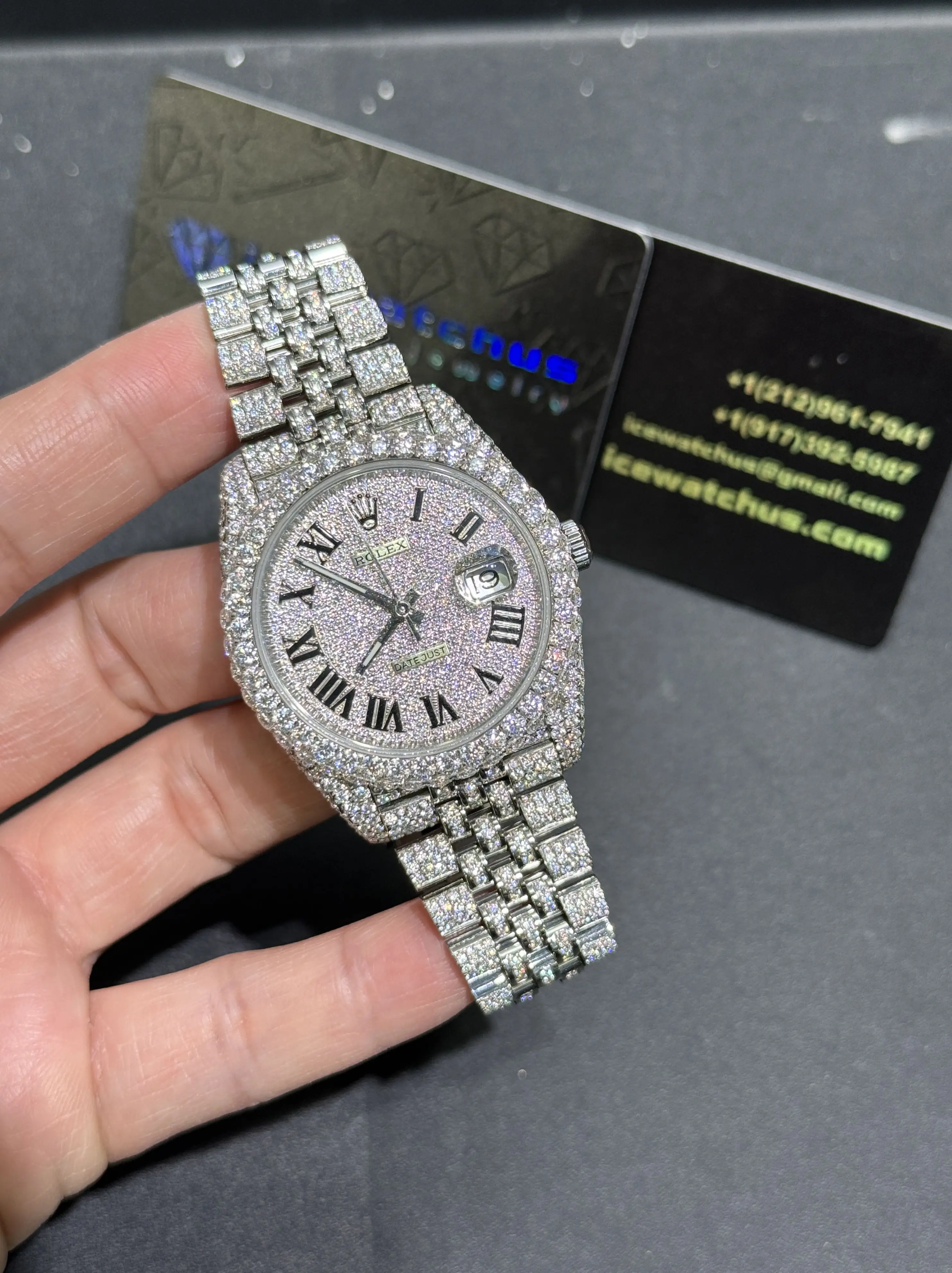 Datejust 41mm Icedout Pavé Watch D1147519366 — view 2