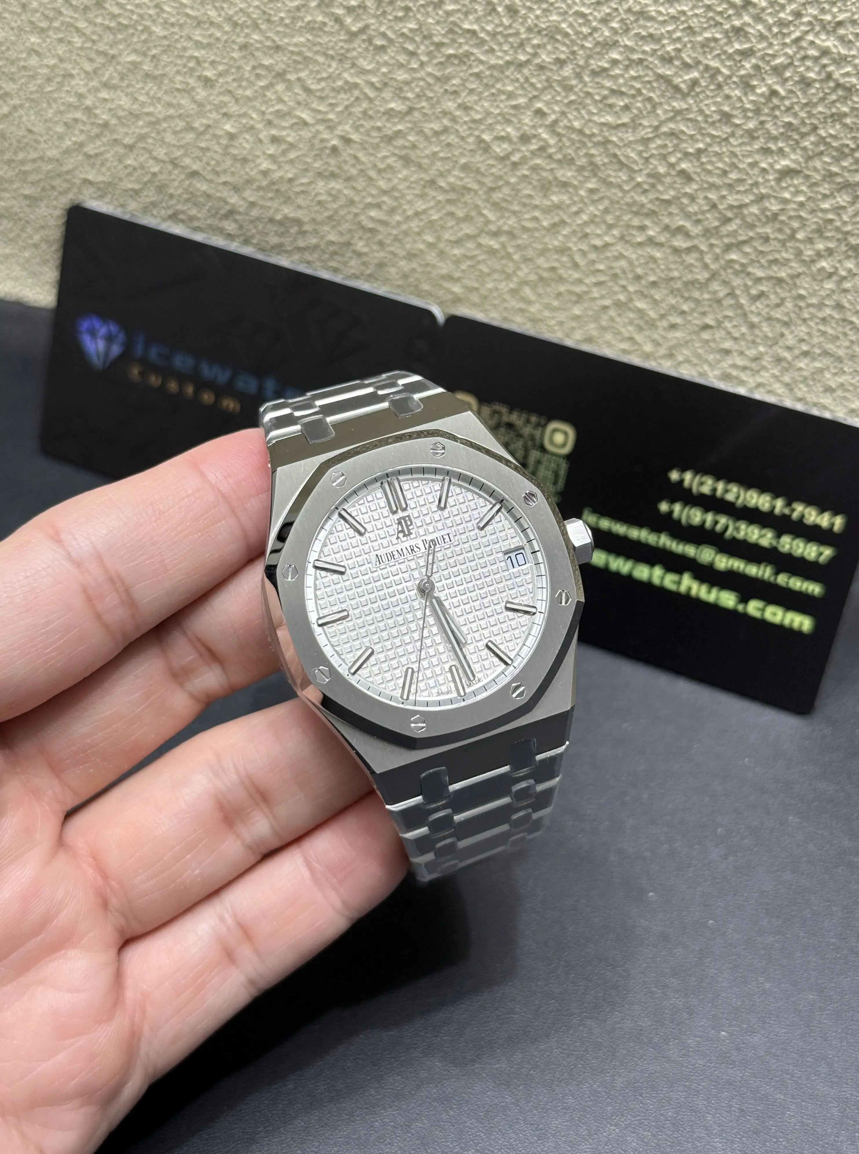 Royal Oak 15500 Automatic 41mm Watch D444219384 — view 2
