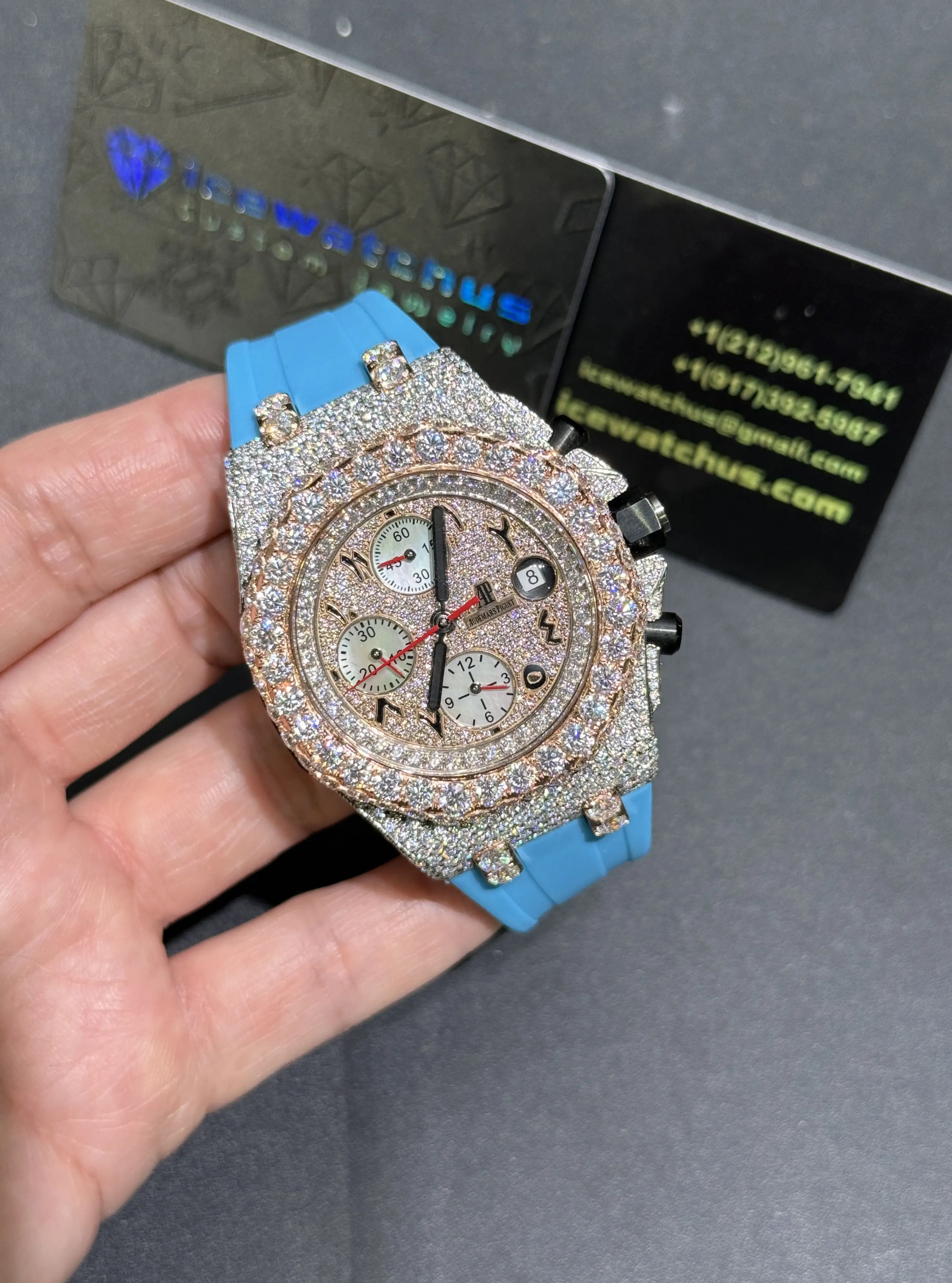 Royal Oak Offshore Icedout Chronograph Watch D877519367 — view 2