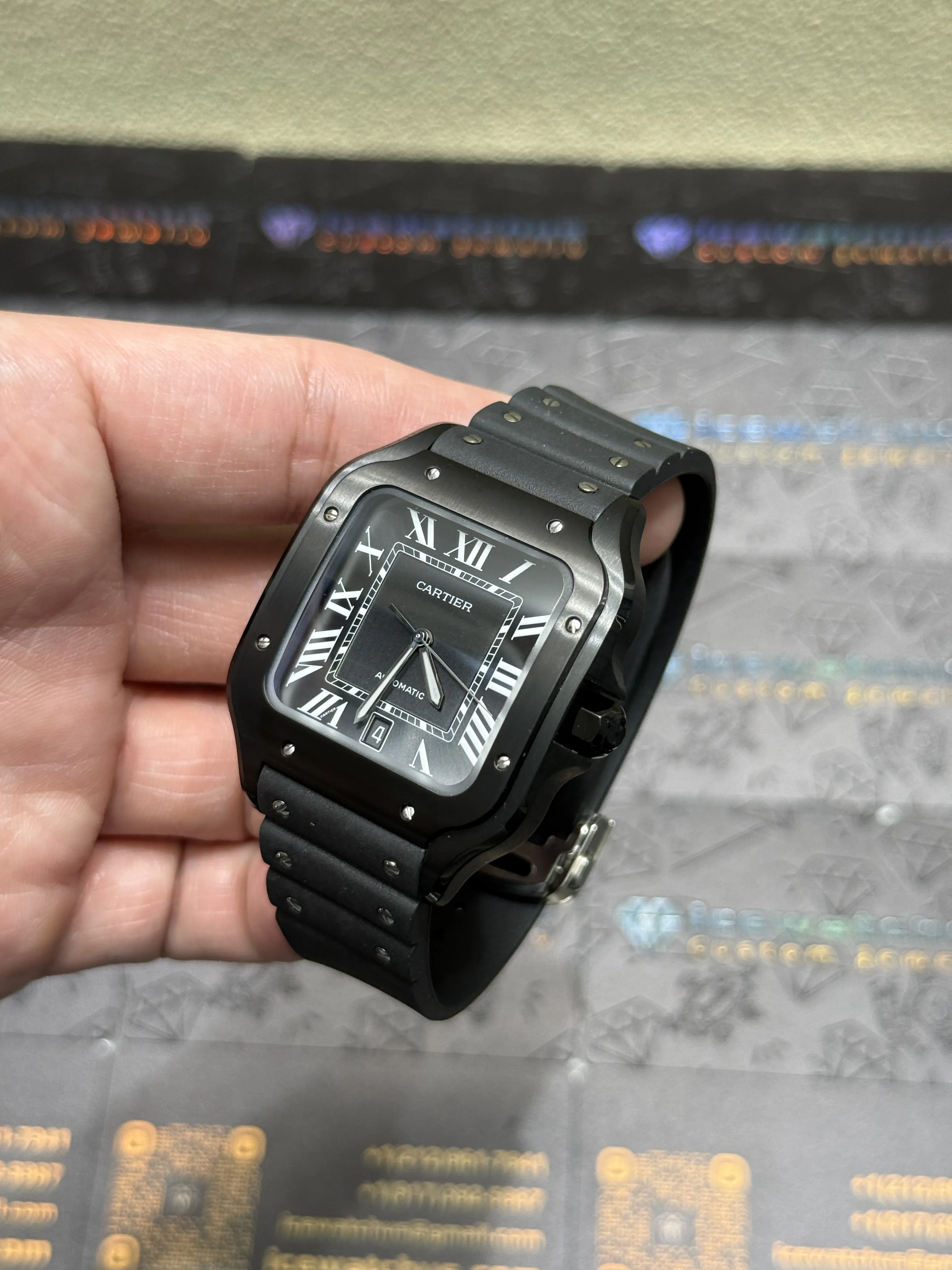 Santos de Cartier ADLC Automatic Watch D398319390 — view 5