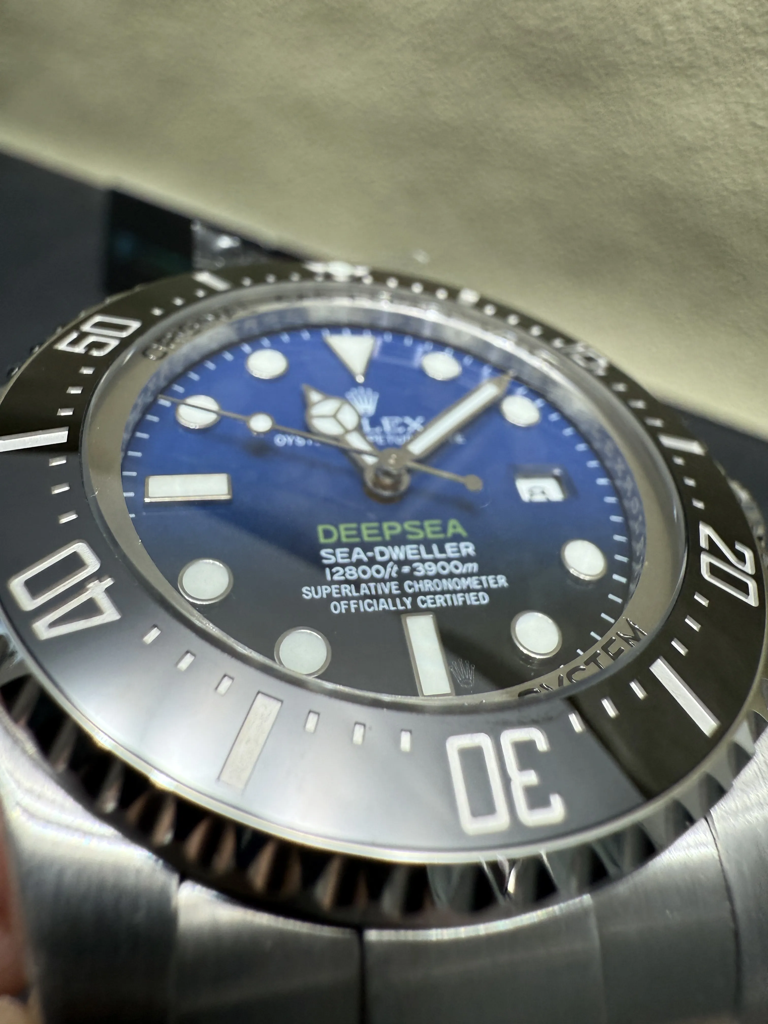 Sea-Dweller Deepsea D-Blue Dial Watch D398319388 — view 12