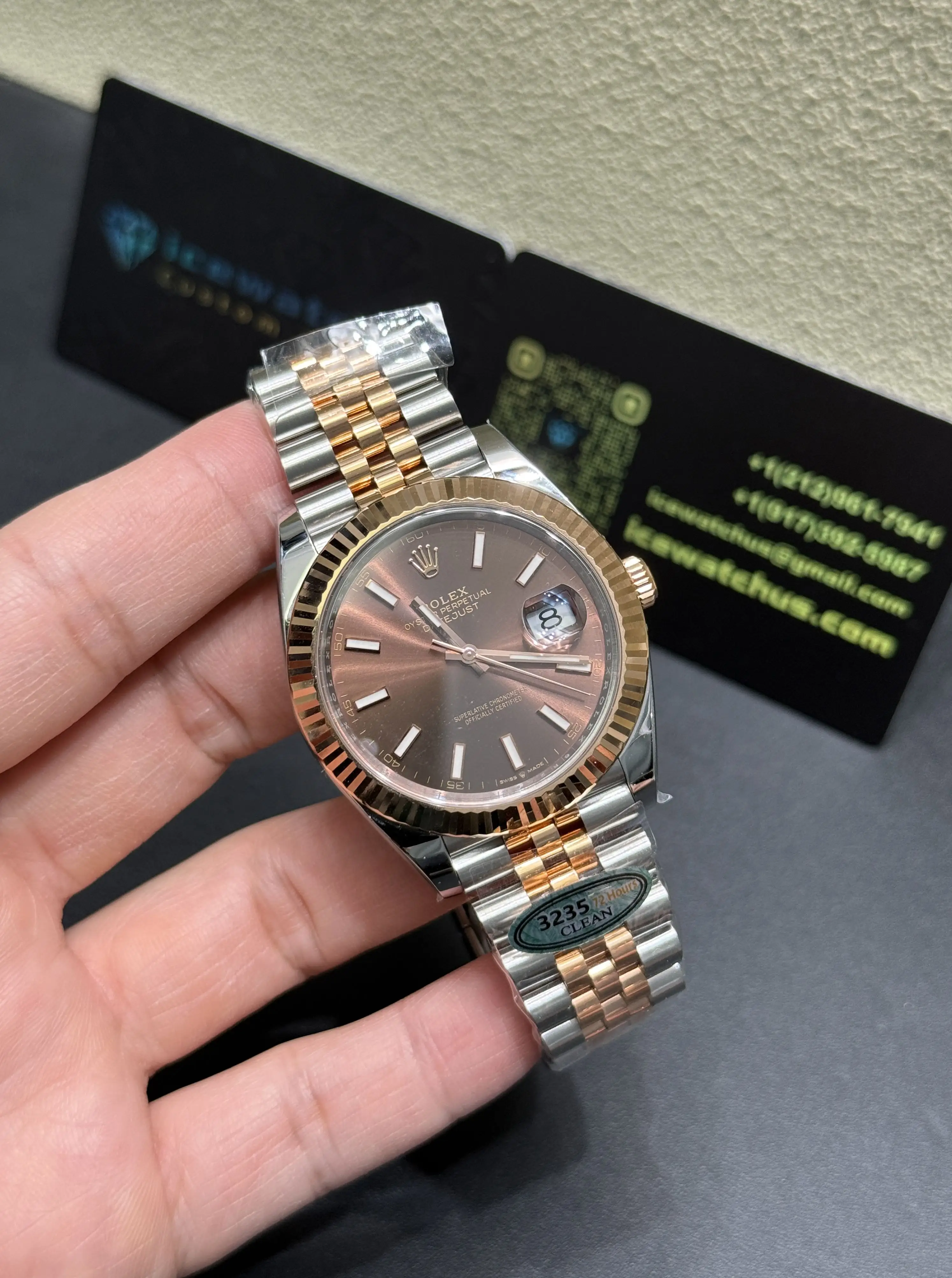 Datejust 41mm Two-Tone Automatic Watch D398319386 — view 2