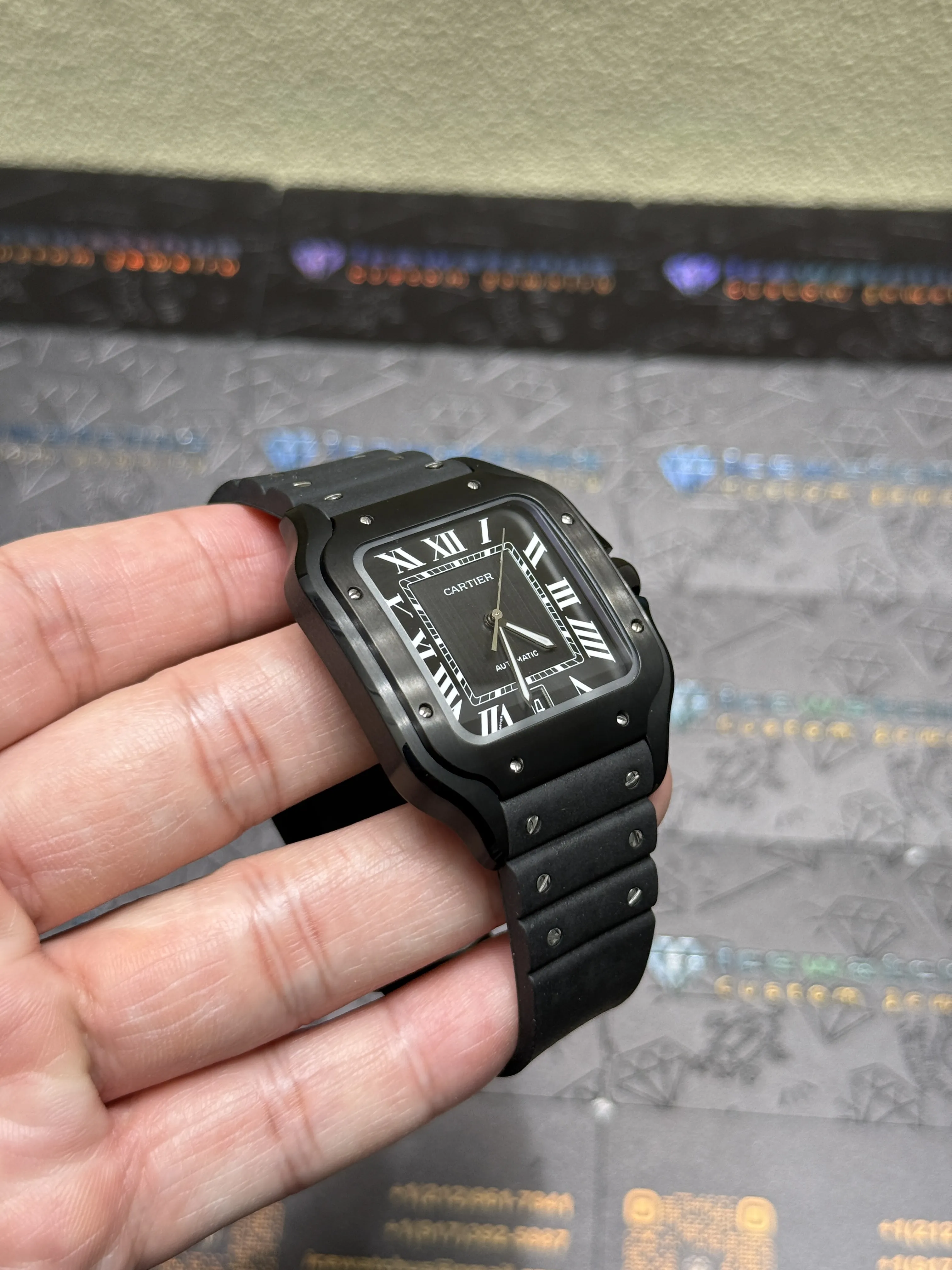 Santos de Cartier ADLC Automatic Watch D398319390 — view 3