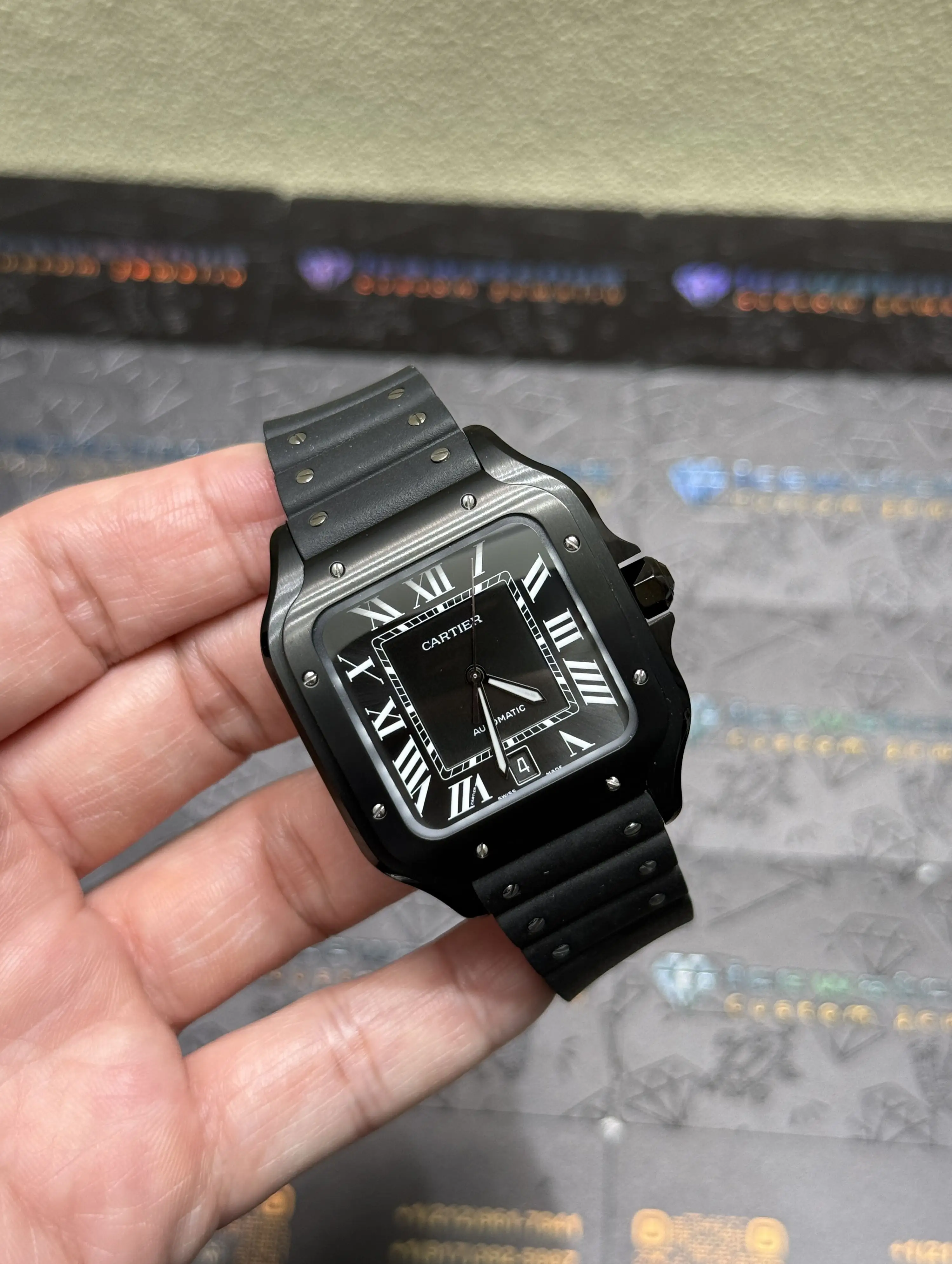 Santos de Cartier ADLC Automatic Watch D398319390 — view 2