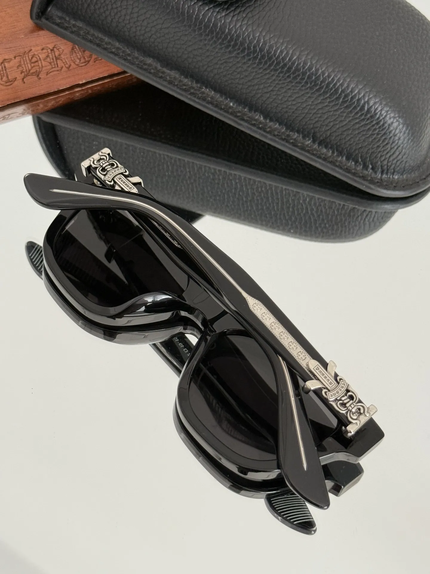 CHROME HEART VAGILLIONAIRE II Sunglasses 52-19-153 D45025062 — view 3