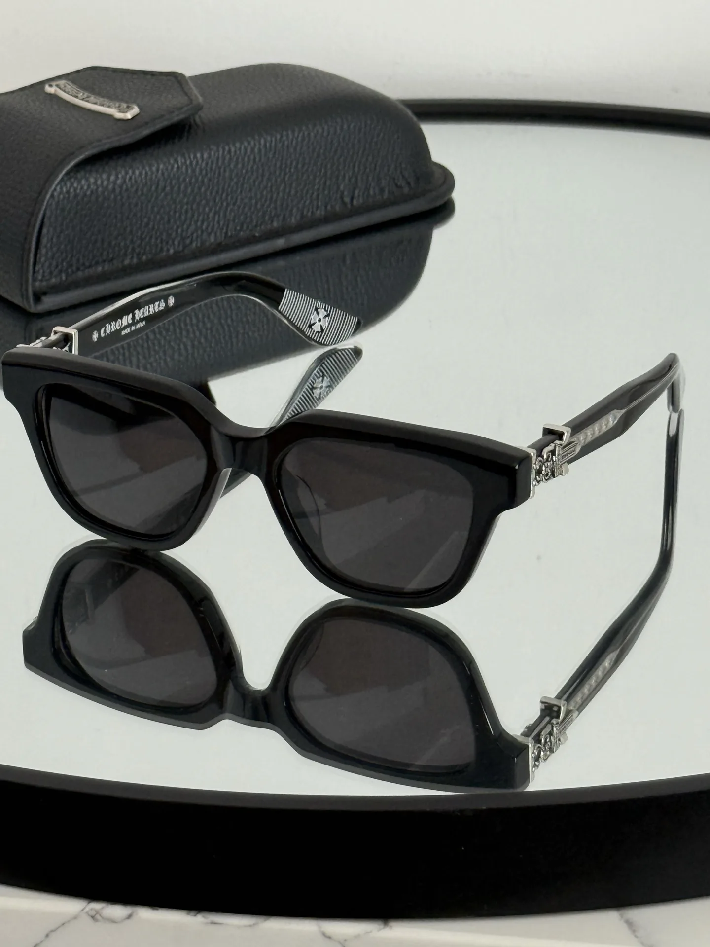 CHROME HEART VAGILLIONAIRE II Sunglasses 52-19-153 D45025062 — view 4