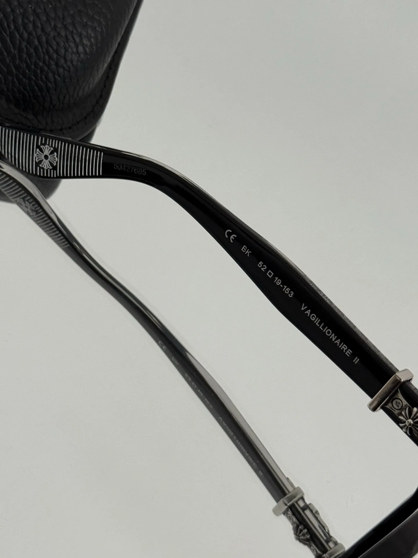 CHROME HEART VAGILLIONAIRE II Sunglasses 52-19-153 D45025062 — view 8