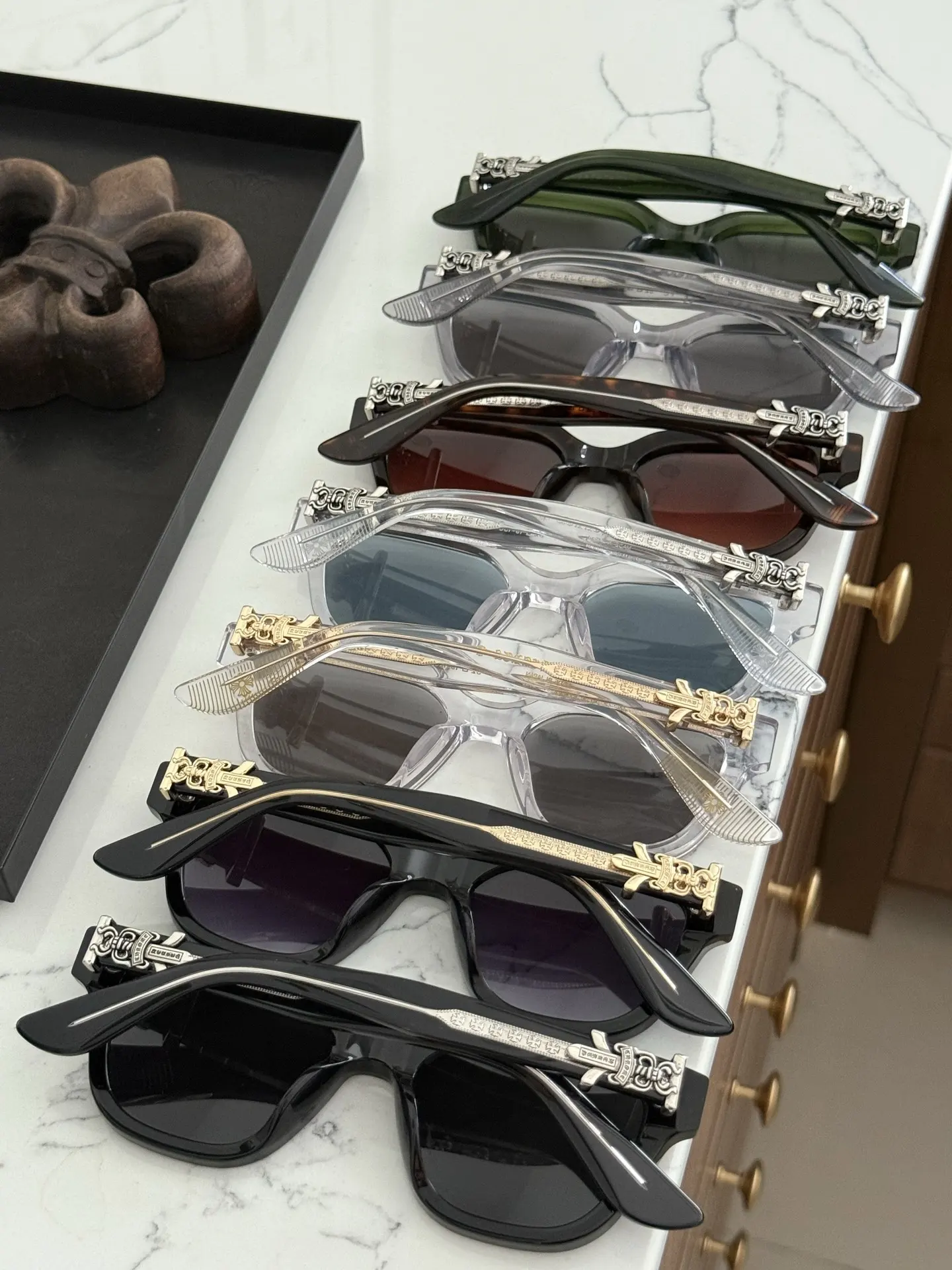 CHROME HEART VAGILLIONAIRE II Sunglasses 52-19-153 D45025062 — view 11