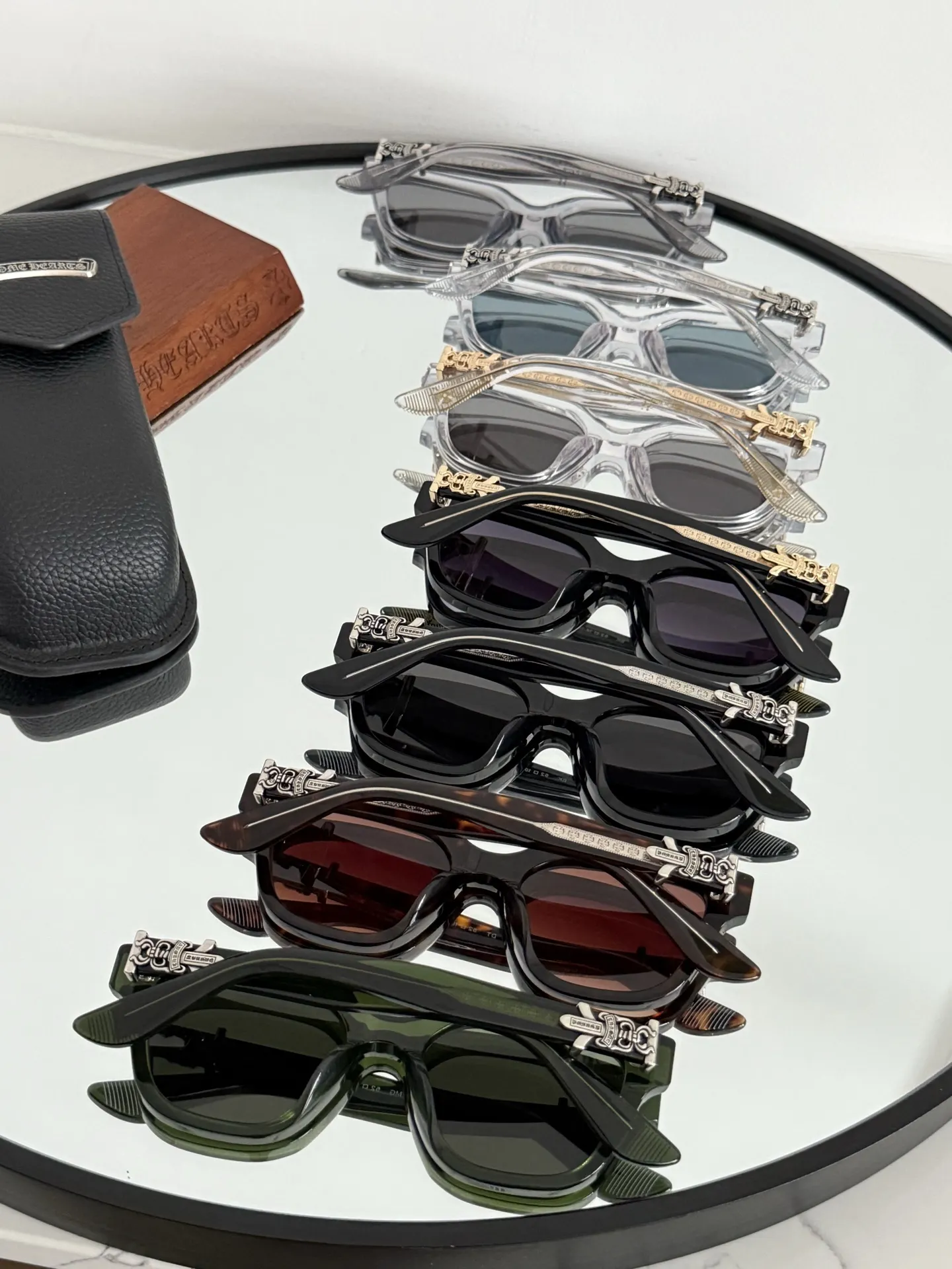 CHROME HEART VAGILLIONAIRE II Sunglasses 52-19-153 D45025062 — view 13