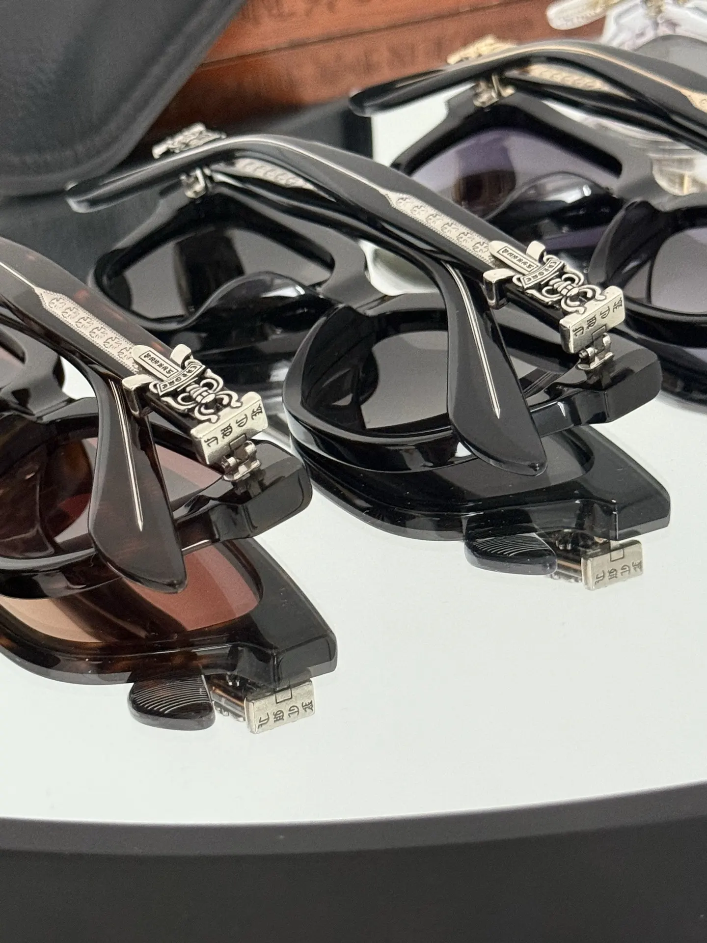 CHROME HEART VAGILLIONAIRE II Sunglasses 52-19-153 D45025062 — view 15