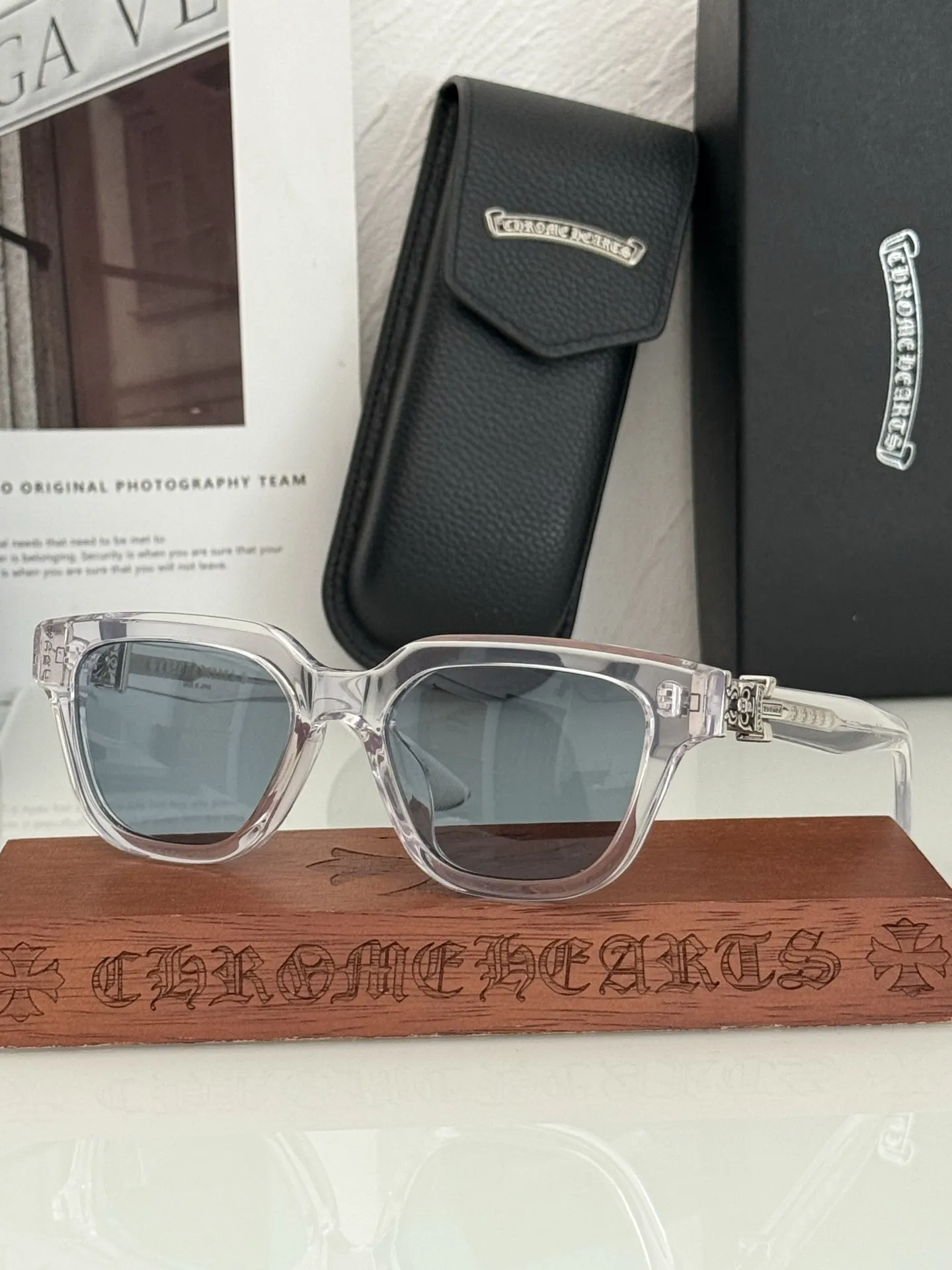 CHROME HEART VAGILLIONAIRE II Sunglasses 52-19-153 D45025062 — view 23