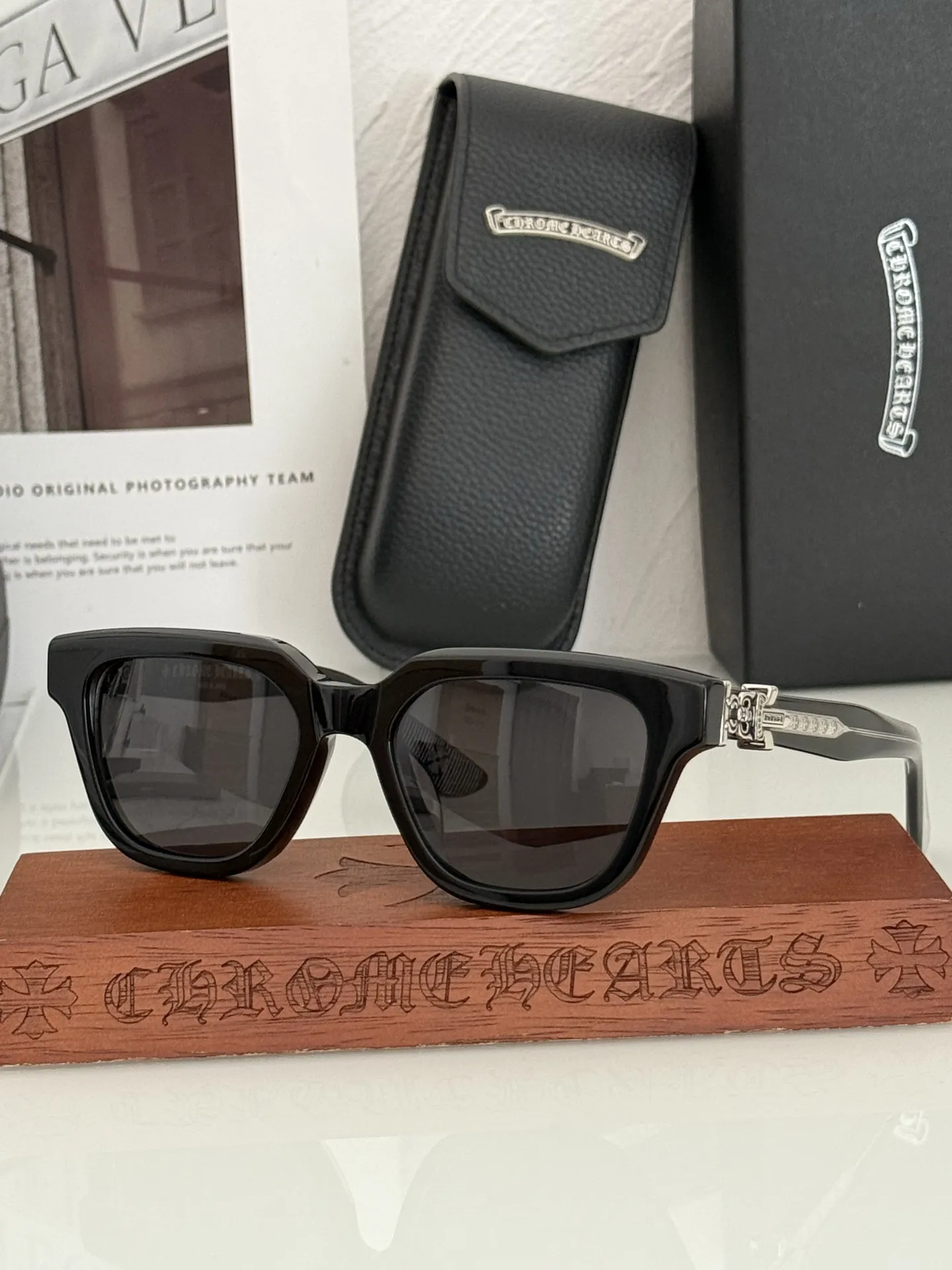 CHROME HEART VAGILLIONAIRE II Sunglasses 52-19-153 D45025062 — view 24