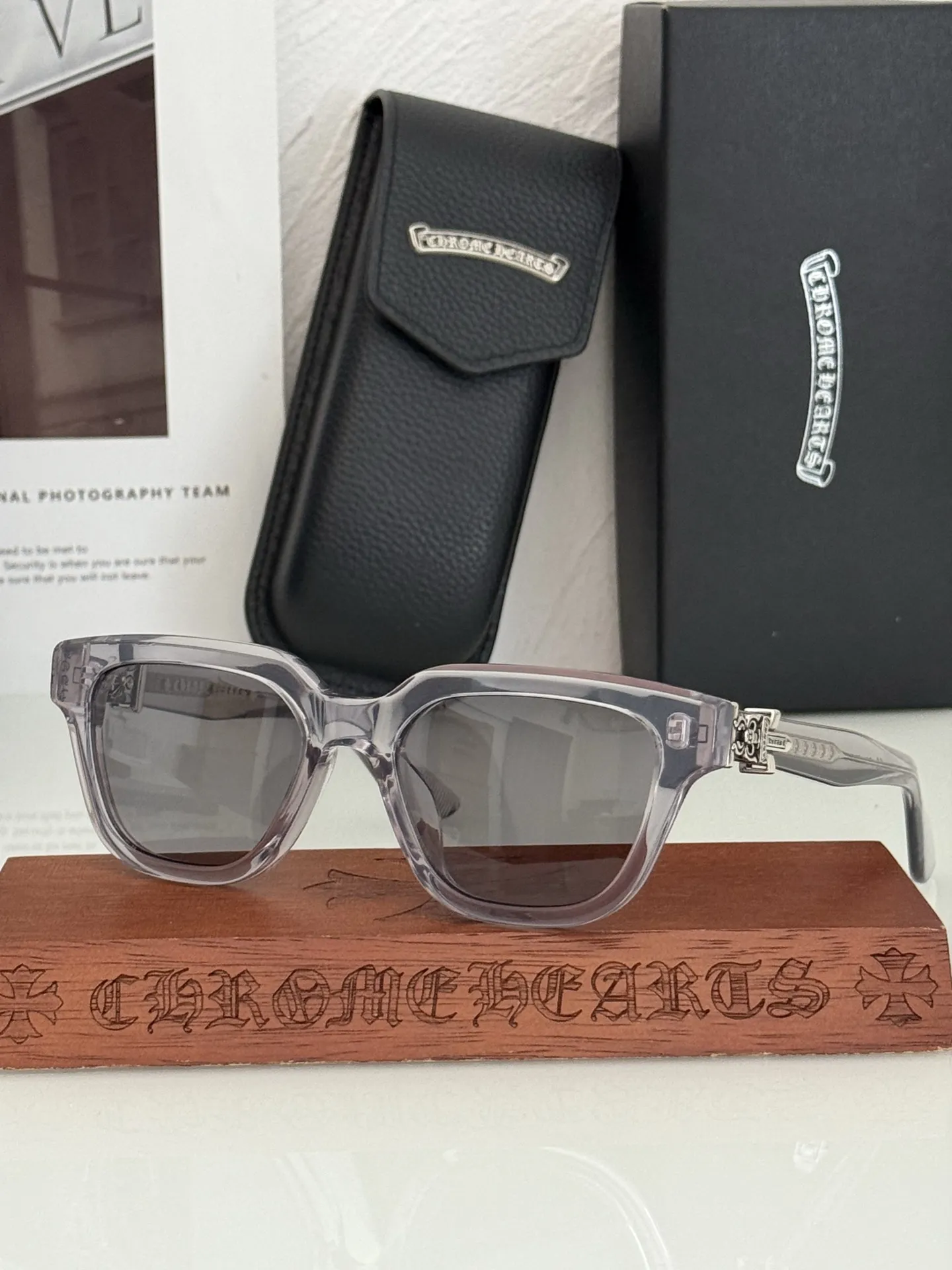 CHROME HEART VAGILLIONAIRE II Sunglasses 52-19-153 D45025062 — view 25