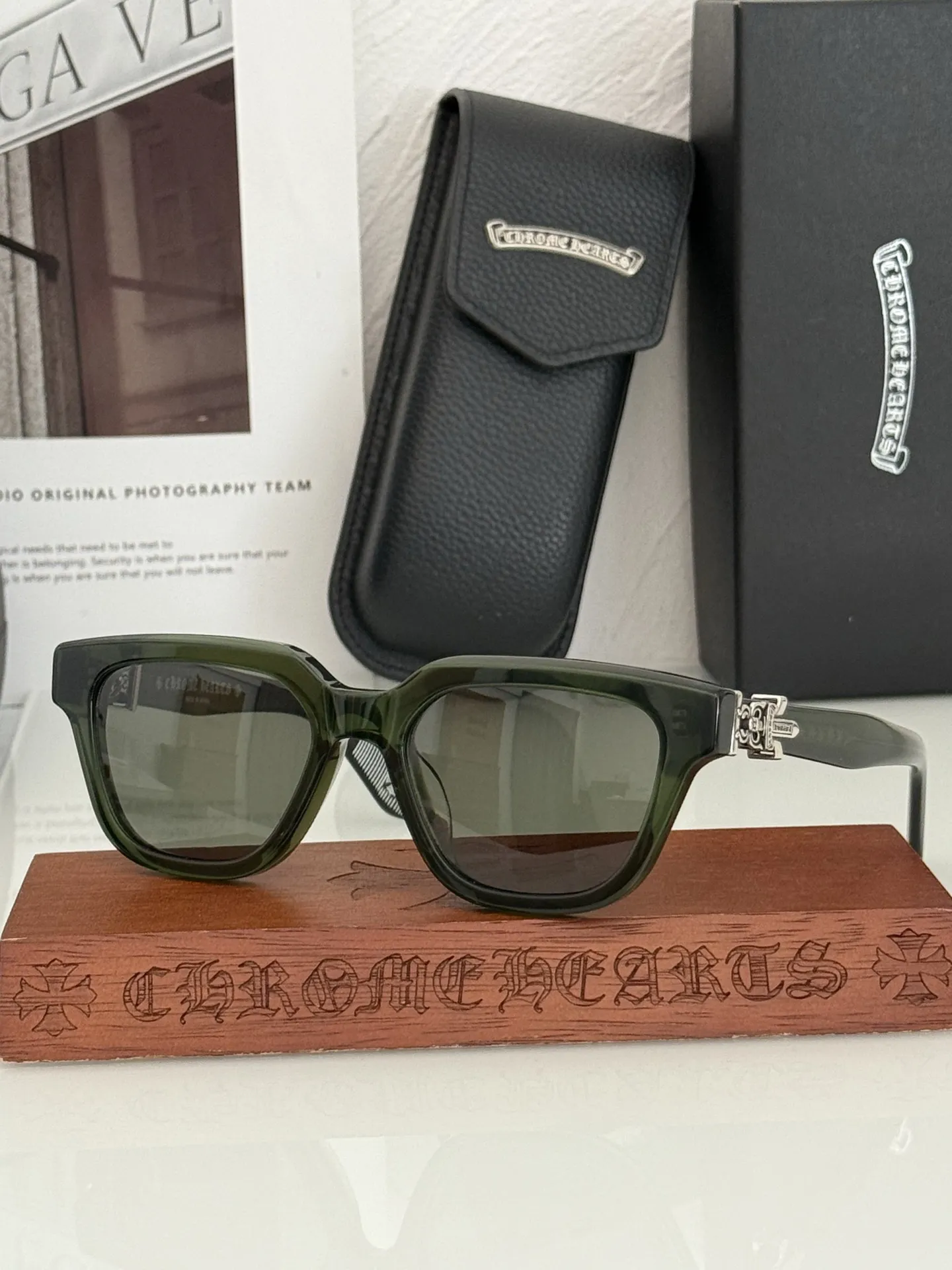 CHROME HEART VAGILLIONAIRE II Sunglasses 52-19-153 D45025062 — view 28